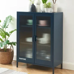 Pantone NINO Buffet 2 portes en métal L75cm