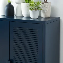 Pantone NINO Buffet haut 2 portes en métal H100cm
