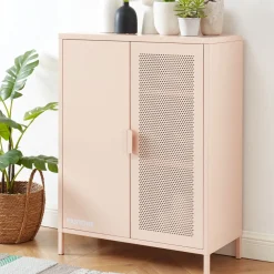 Pantone NINO Buffet haut 2 portes en métal H100cm