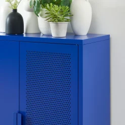 Pantone NINO Buffet haut 2 portes en métal H100cm