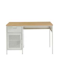 Pantone NINO Bureau 1 porte 1 tiroir en métal L120cm