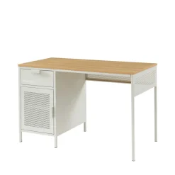 Pantone NINO Bureau 1 porte 1 tiroir en métal L120cm