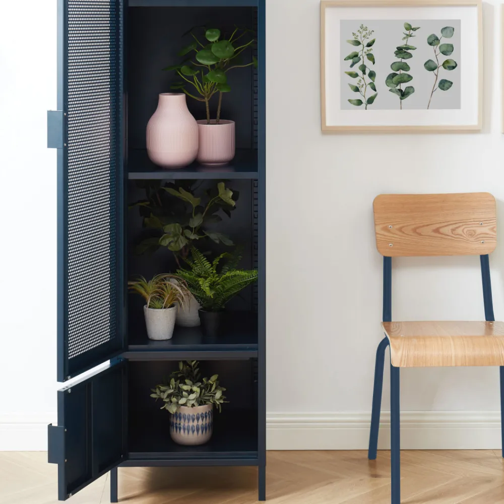 Pantone NINO Colonne de rangement 2 portes en métal H180cm