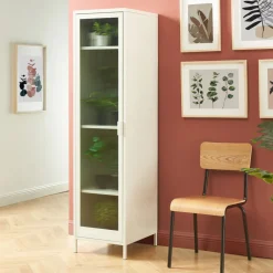 Pantone NINO Colonne de rangement 1 porte en métal H180cm
