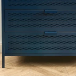 Pantone NINO Commode 4 tiroirs en métal L80cm