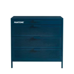 Pantone NINO Commode 4 tiroirs en métal L80cm