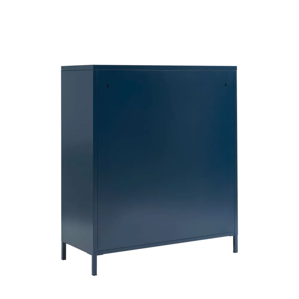 Pantone NINO Commode 6 tiroirs en métal L90cm