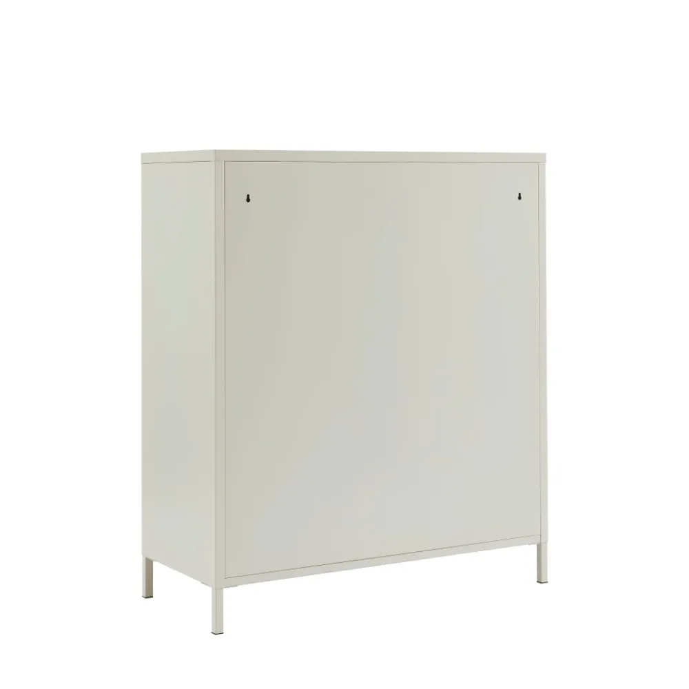 Pantone NINO Commode 6 tiroirs en métal L90cm