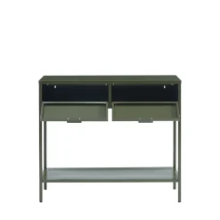 Pantone NINO Console 2 tiroirs en métal L100cm