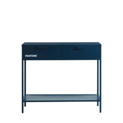 Pantone NINO Console 2 tiroirs en métal L100cm