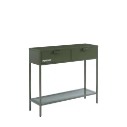 Pantone NINO Console 2 tiroirs en métal L100cm