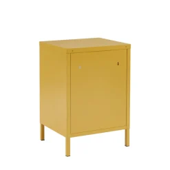 Pantone NINO Table de chevet 1 porte en métal