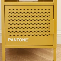 Pantone NINO Table de chevet 1 porte en métal