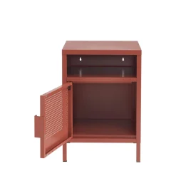 Pantone NINO Table de chevet 1 porte en métal