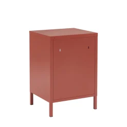 Pantone NINO Table de chevet 1 porte en métal