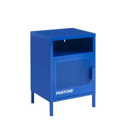Pantone NINO Table de chevet 1 porte en métal