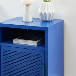 Pantone NINO Table de chevet 1 porte en métal