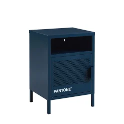 Pantone NINO Table de chevet 1 porte en métal