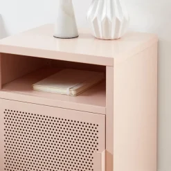 Pantone NINO Table de chevet 1 porte en métal