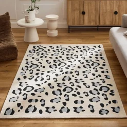 Enfant Drawer NOMAD Tapis contemporain à motifs léopard