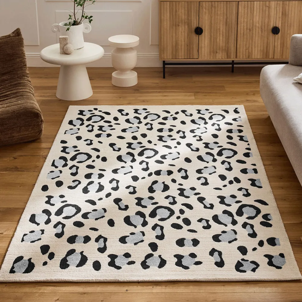 Enfant Drawer NOMAD Tapis contemporain à motifs léopard