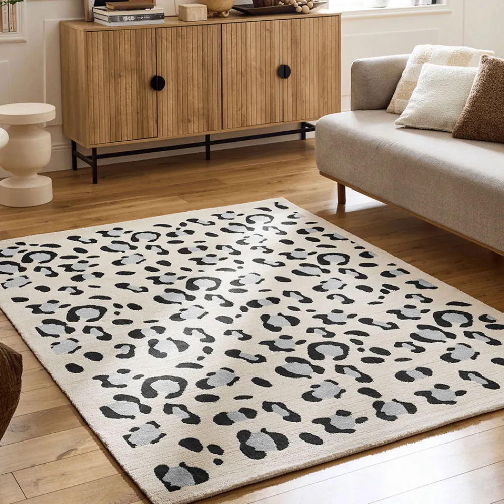 Enfant Drawer NOMAD Tapis contemporain à motifs léopard