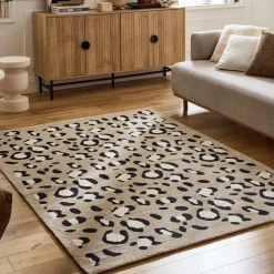 Enfant Drawer NOMAD Tapis contemporain à motifs léopard