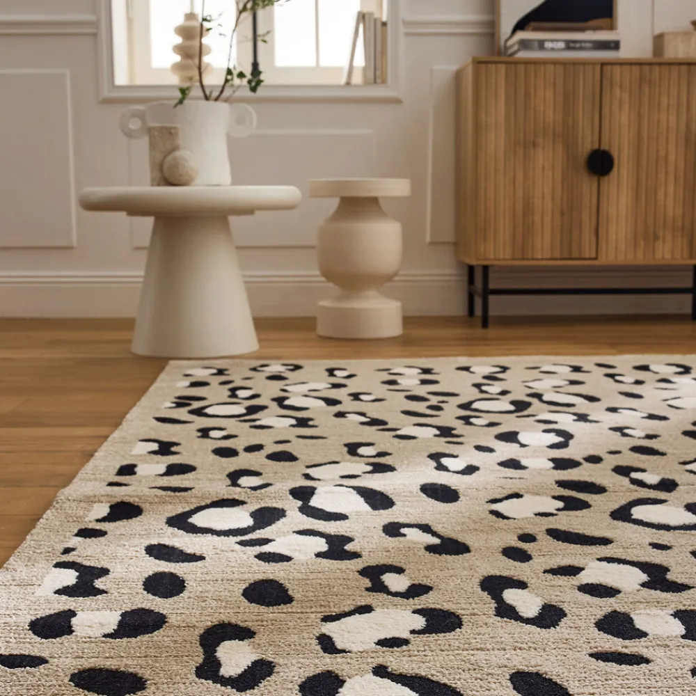 Enfant Drawer NOMAD Tapis contemporain à motifs léopard
