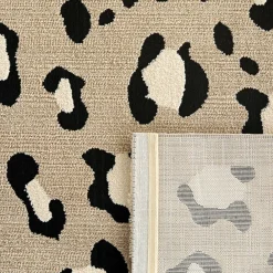 Enfant Drawer NOMAD Tapis contemporain à motifs léopard