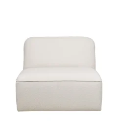 Drawer NOOR Chauffeuse pour canapé modulable en tissu bouclette