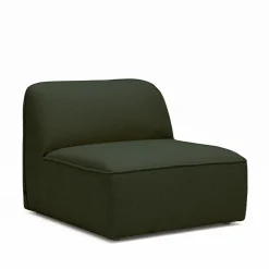 Drawer NOOR Chauffeuse pour canapé modulable en tissu bouclette