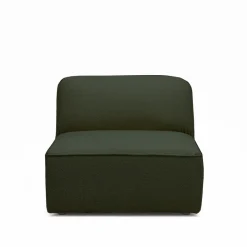 Drawer NOOR Chauffeuse pour canapé modulable en tissu bouclette