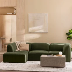 Drawer NOOR Pouf pour canapé modulable en tissu