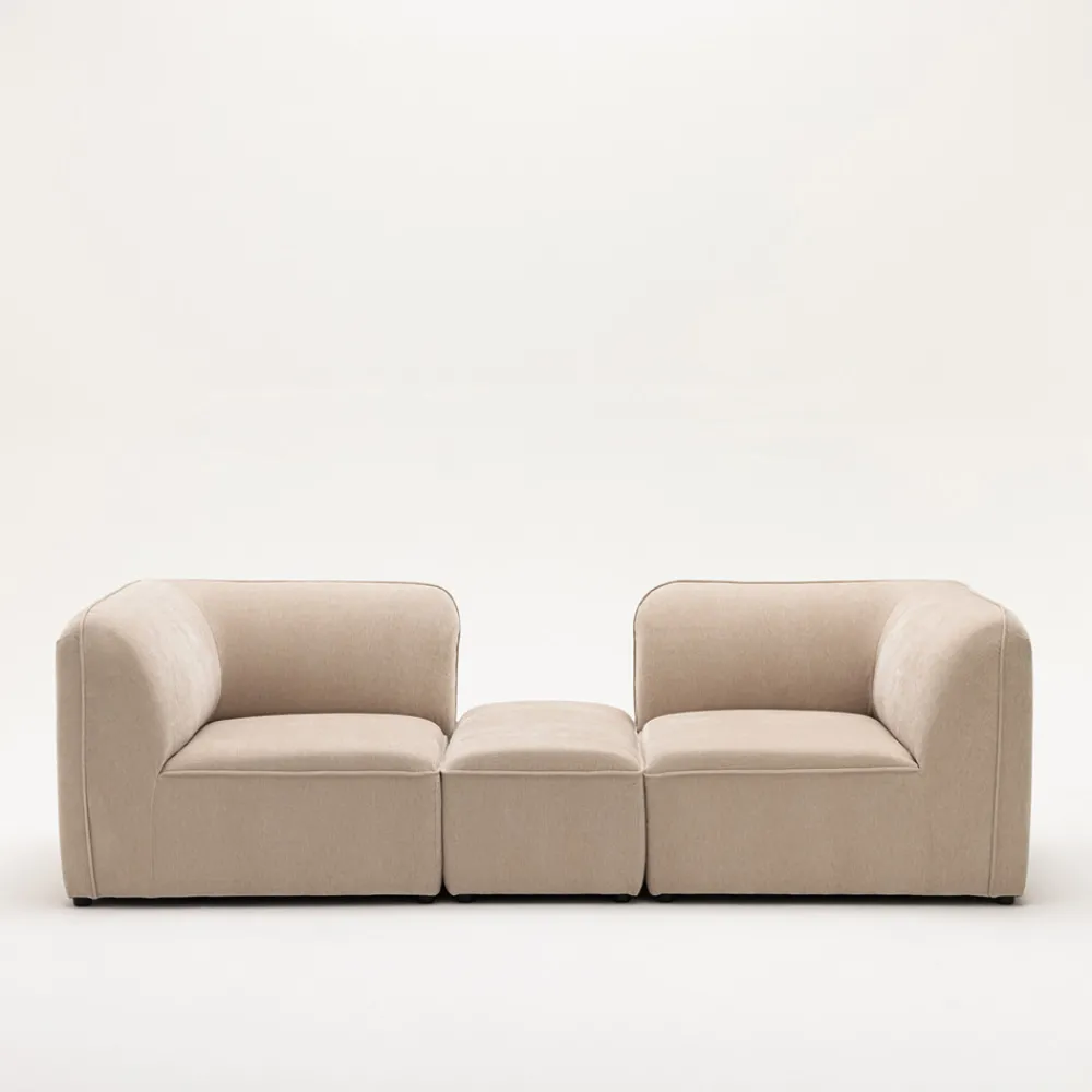 Drawer NOOR Pouf pour canapé modulable en tissu