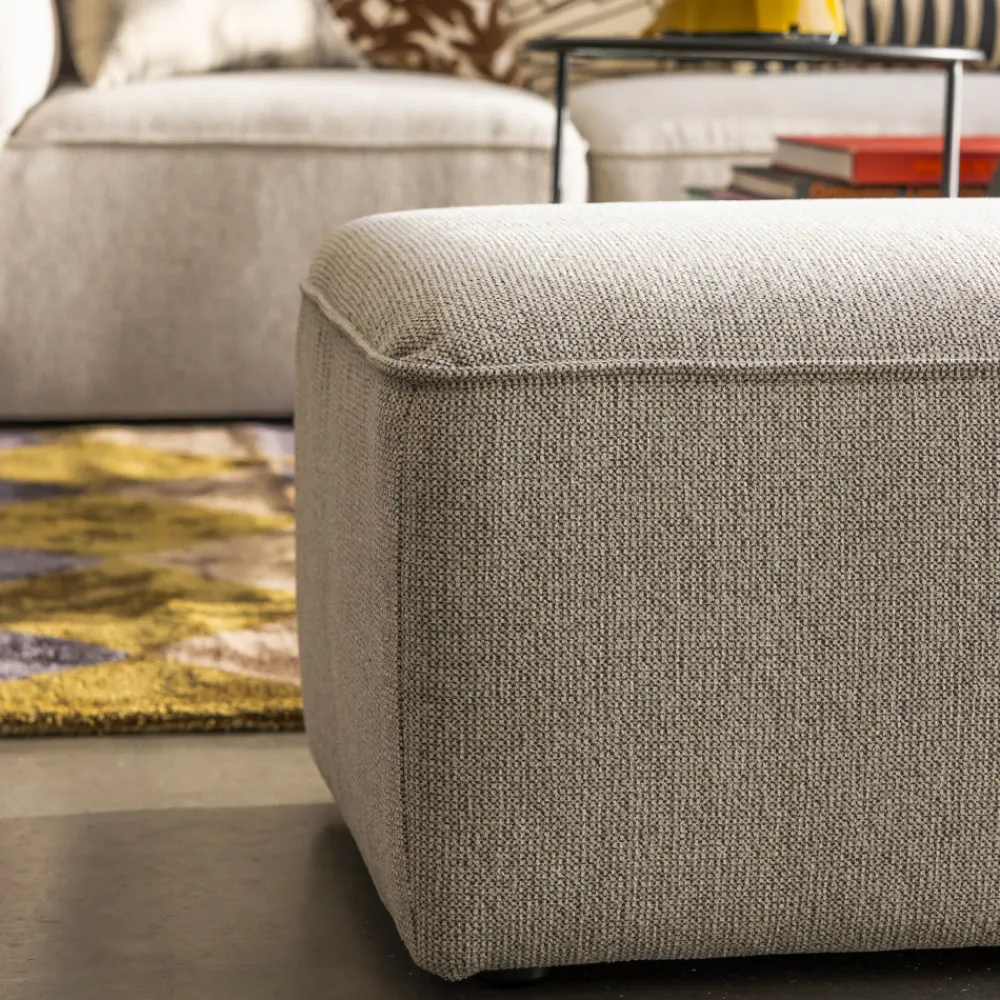 Drawer NOOR Pouf pour canapé modulable en tissu