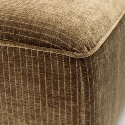 Drawer NOOR Pouf pour canapé modulable en velours côtelé