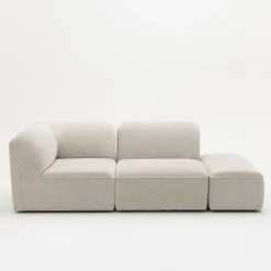 Drawer NOOR Pouf pour canapé modulable en velours côtelé
