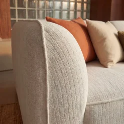 Drawer NOOR Pouf pour canapé modulable en velours côtelé