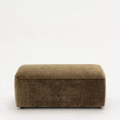 Drawer NOOR Pouf pour canapé modulable en velours côtelé