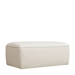 Drawer NOOR Pouf pour canapé modulable en tissu bouclette