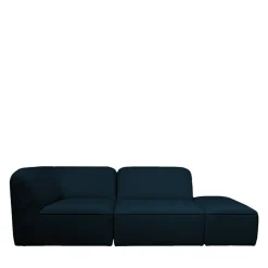 Drawer NOOR Pouf pour canapé modulable en tissu bouclette