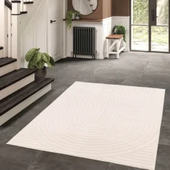 Drawer NORA Tapis contemporain à motif géométrique