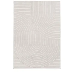 Drawer NORA Tapis contemporain à motif géométrique