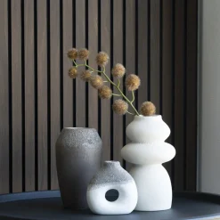 House Nordic NOSARA Vase de forme organique en grès H26,5cm