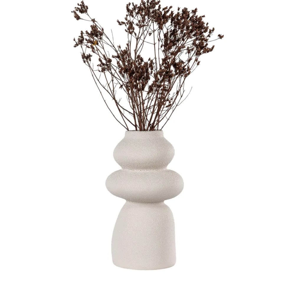 House Nordic NOSARA Vase de forme organique en grès H26,5cm