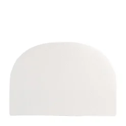 Drawer NOUSSA Tête de lit en tissu bouclette demi-lune L170cm