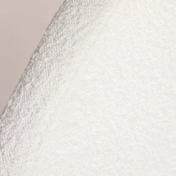 Drawer NOUSSA Tête de lit en tissu bouclette demi-lune L170cm