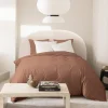 Drawer NOUSSA Tête de lit en tissu chenille demi-lune L150cm