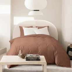 Drawer NOUSSA Tête de lit en tissu chenille demi-lune L150cm