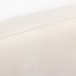 Drawer NOUSSA Tête de lit en tissu chenille demi-lune L150cm